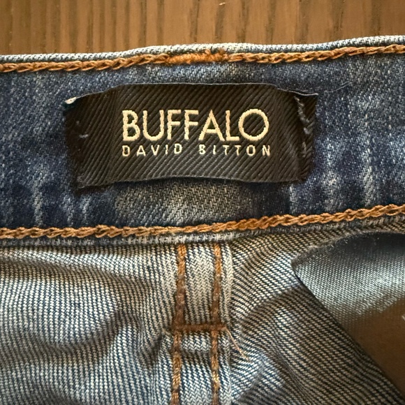 Buffalo David Bitton | Cutoff Denim Shorts (25) - Picture 3 of 4